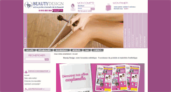 Desktop Screenshot of beautydesign-online.com