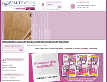 Tablet Screenshot of beautydesign-online.com